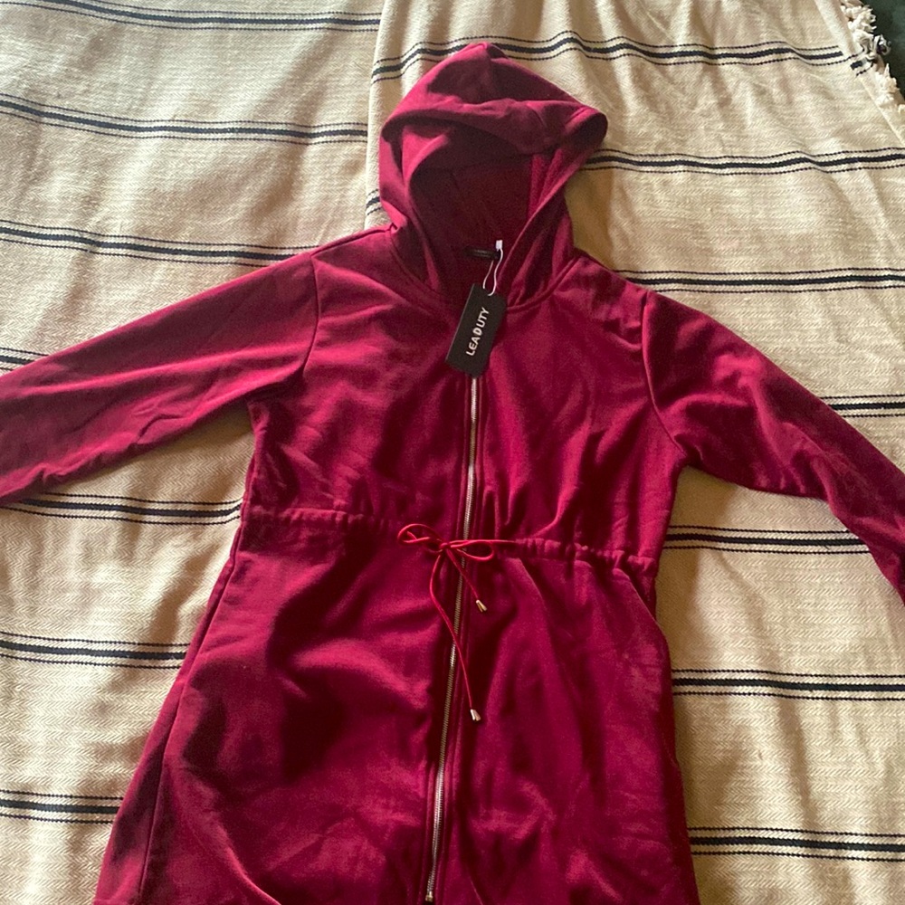 Leaduty zip up hoodie